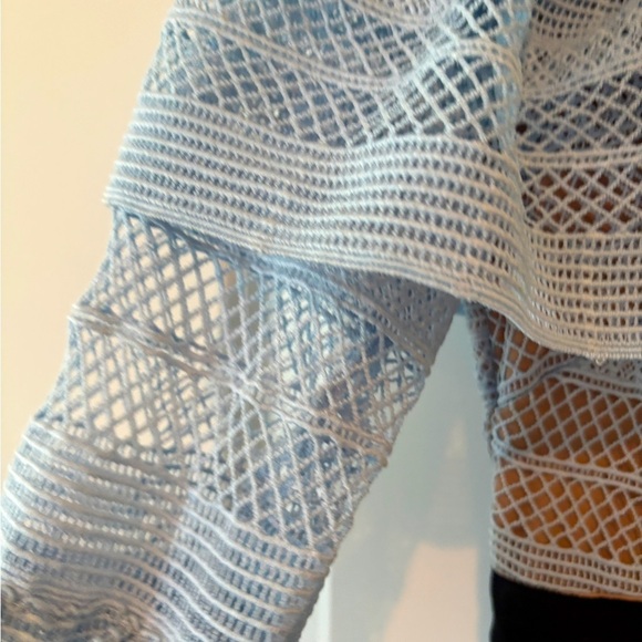 Cherie Blue Mini Grid Ruffle Black. And Retro Avant Garde Mini Dress Size Small - Picture 7 of 16